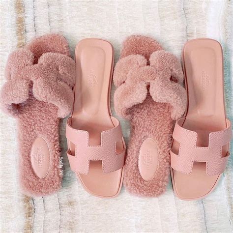 hermes flip flops fake|Hermes fluffy slides.